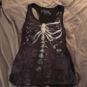 Skeleton Rib Cage Tank Top ☠️